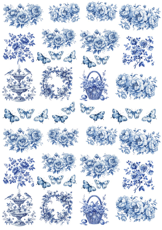 Easter 4.0 Candles and Gypsum Tattoo Stickers