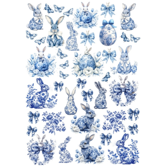 Easter 5.0 Candles and Gypsum Tattoo Stickers