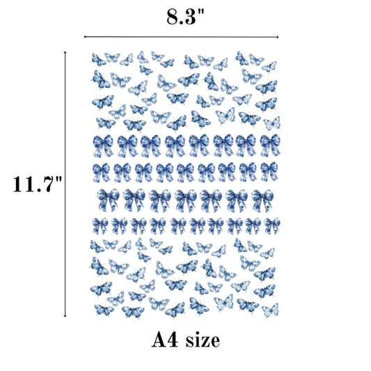 Easter 6.0 Candles and Gypsum Tattoo Stickers