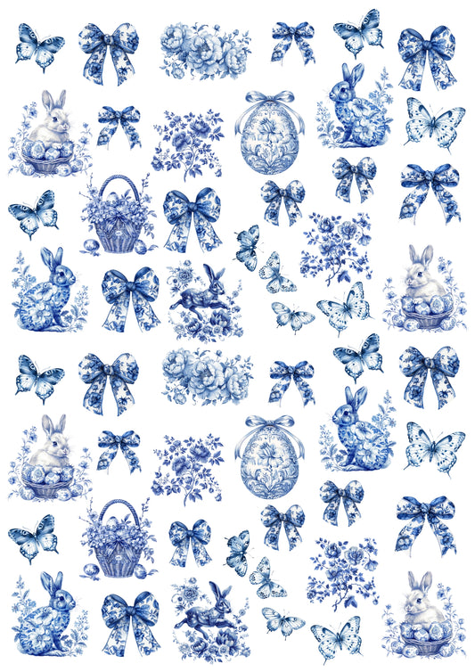 Easter 2.0 Candles and Gypsum Tattoo Stickers