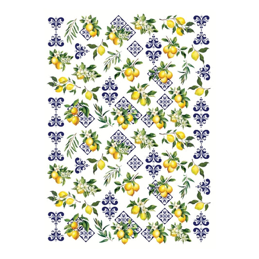 Lemon Candle Tattoo Sticker