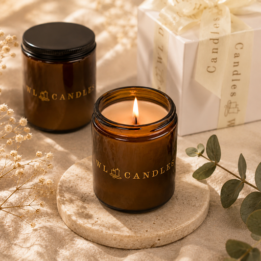 8 oz Warm & Woody Scents Soy Wax Candles